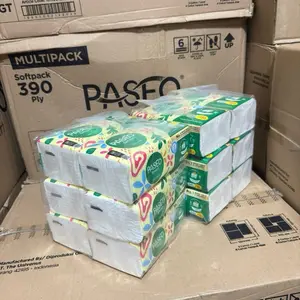 Paketan 12 pcs tisu wajah paseo premium 240 + 150 helai 3 ply