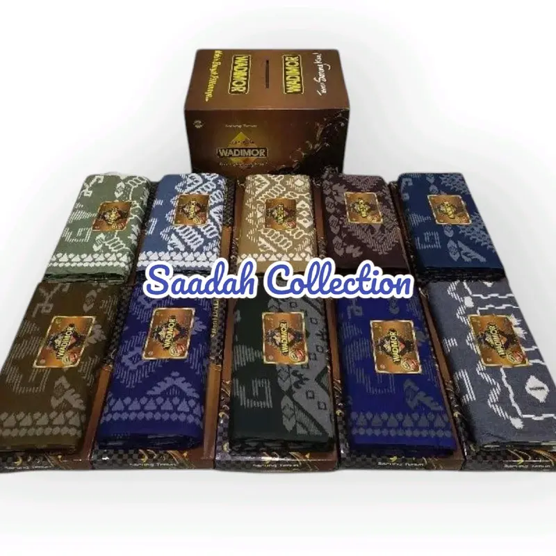 Sarung Wadimor Bali Motif Terbaru Full Kembang Sarung  Standar Dewasa 0