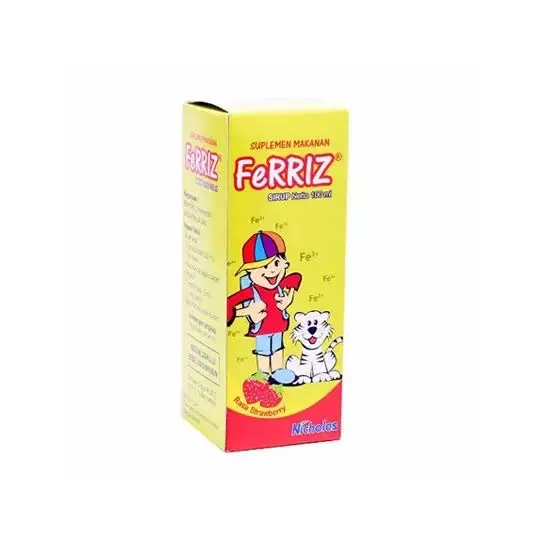 Ferriz vitamin tambah darah drop dan sirup 3