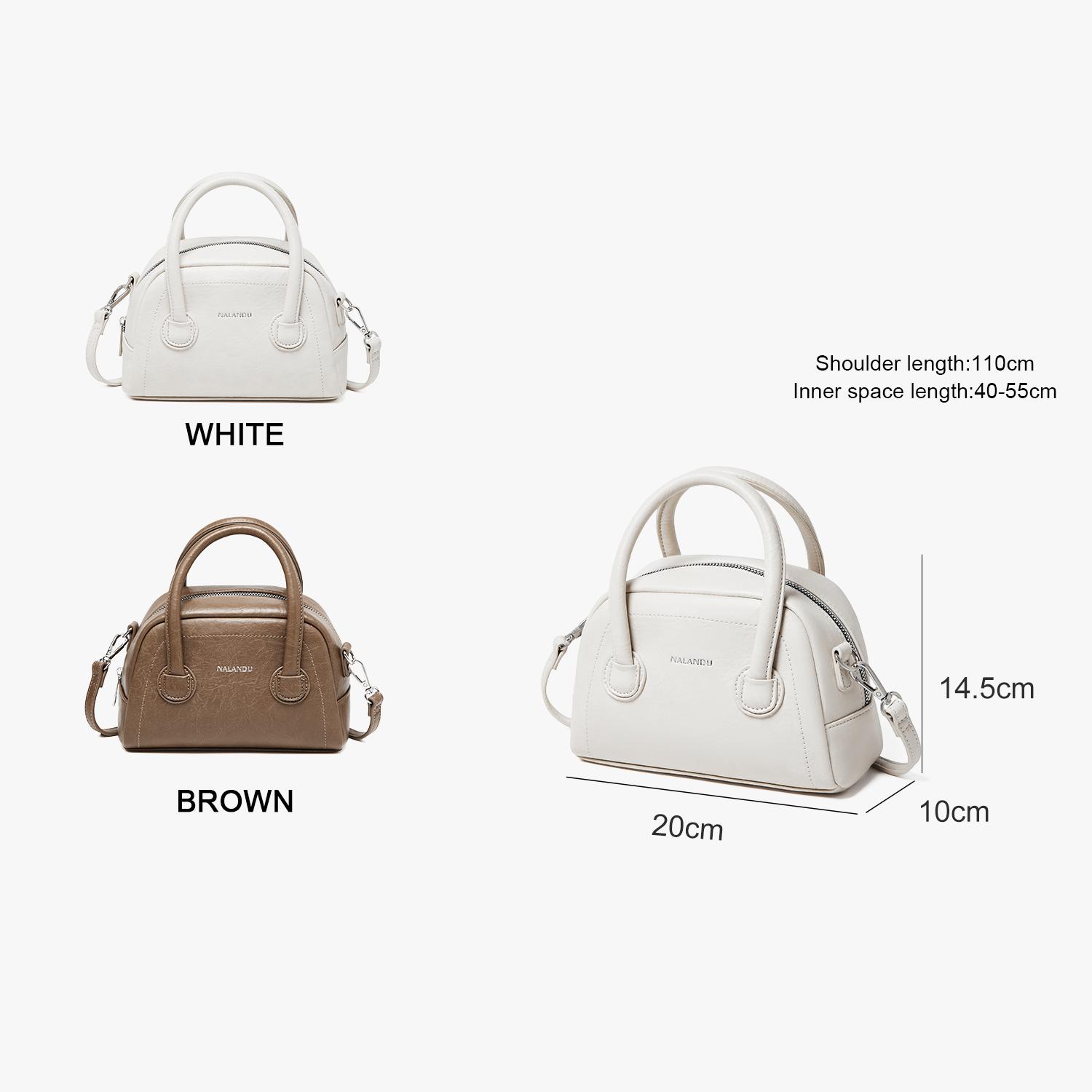 【Gia Bag】NALANDU Tas Selempang Wanita Elegan Fashion Sling Bag Bahu Cewek Kekinian Kulit OOTD Tampil Mewah