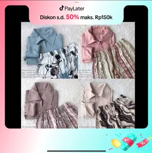 Set Baju Celana Wanita Setelan Panjang Wanita Nyaman Dewasa Katun