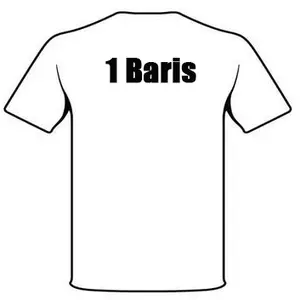 Tambahan Paket Sablon Polyflex Korea (blm termasuk baju)