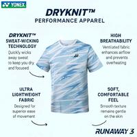 Gambar New Kaos / Jersey Yonex Badminton Runaway 3 Collection DRYKNIT 3240 Trooper - S dari Sports Center Kota Surabaya 4 Tokopedia