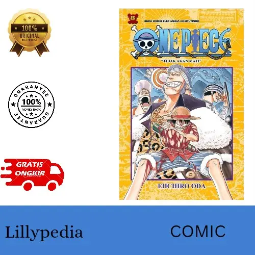 Lillypedia - Komik One Piece 08 (2023)