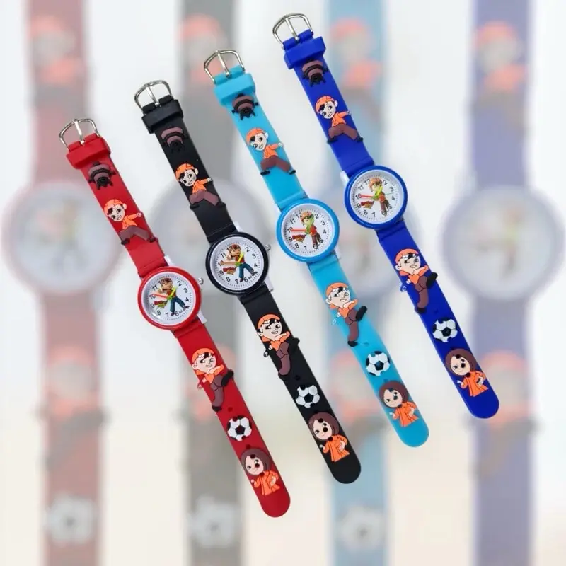 Jam anak2 karet timbul karakter 0
