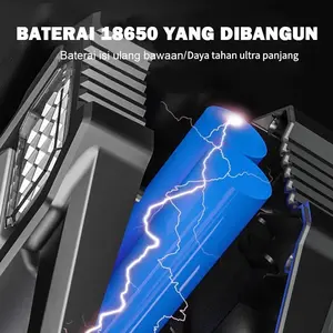 [Garansi 10 Tahun] Senter Surya led super terang Jarak jauh Emergency USB recharge anti air lampu samping darurat led powerbank  LYD