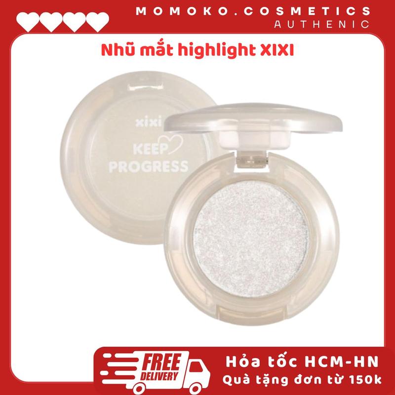 HÀNG MỚI VỀ D559 Xixi Phấn Mắt Đơn Sắc Nhũ Mắt Đơn Sắc Phấn Mắt Đơn Sắc Ánh Kim Cương Lấp Lánh Không Thấm Nước XIXI Trang Điểm Mỹ Phẩm