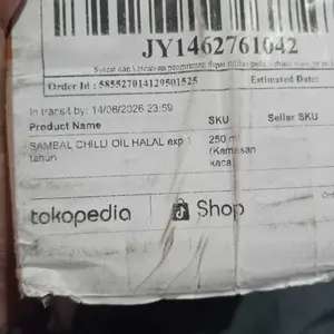 SAMBAL CHILLI OIL HALAL exp 1 tahun