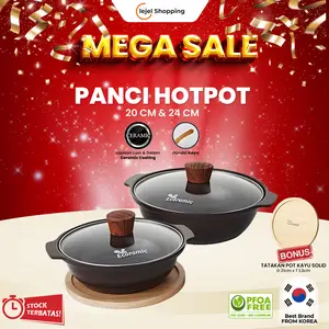 ECORAMIC Hot Pot Panci Multifungsi Untuk Segala Masakan
