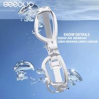 Gambar Seeouo Kacamata Renang / Swimming Goggles Dewasa Anti fo HD-Lens Nosepad Silicone Strap Adjustable Pria Wanita XR 2600 - GREY MIRROR dari Seeouo Kota Administrasi Jakarta Barat 2 Tokopedia