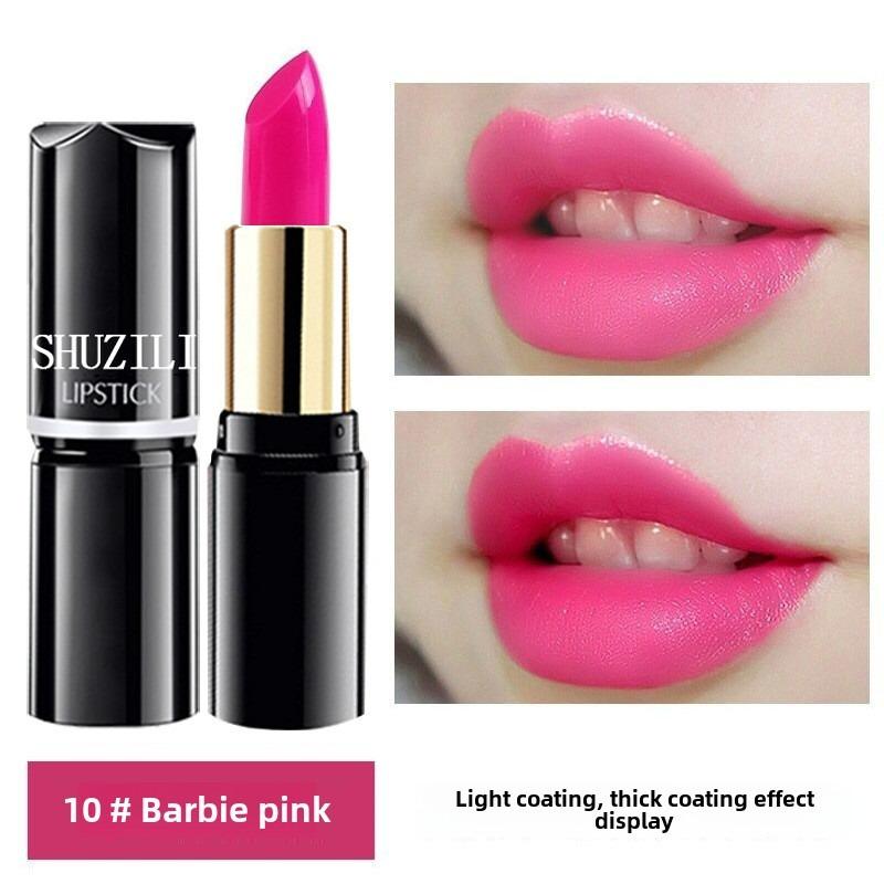 Product Introduction of Round tube lipstick lipstick moisturizing models moisturizing easy to color not easy to fall cosmetics Gloss Lipgloss Makeup Glossy 29