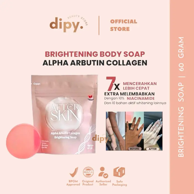 AFTERSKIN - 10x Alpha Arbutin Whitening Bodycream Bibit Chrome Premium HB Dosting Chromabright Lotion Hitam Kaki Ketiak Mencerahkan Scrub Tubuh Kehitaman Memudarkan Punggung Selangkangan Niacinamide Kusam 3