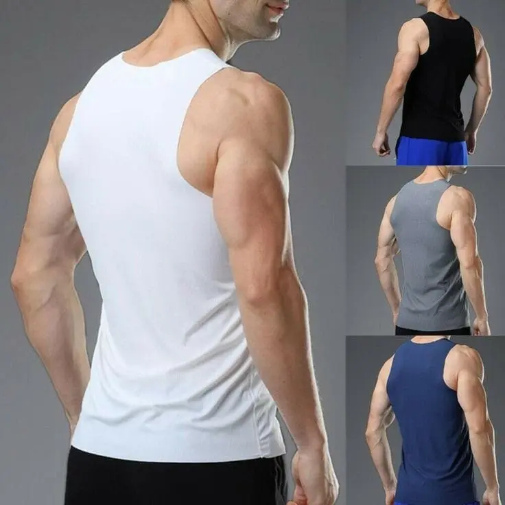 PROMO !!! PAKET 8 PCS KAOS YUKENSI PAKAIAN DALAM PRIA Oblong Hitam  Katun Distro manis xl rompi kaos  dalam dewasa sporty xl Singlet Cowok singlet kaos  kutang lekbong Keren Putih 4