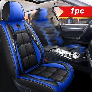 PUレザーカーシートカバーフロントセット ユニバーサルフィット セダン SUV トラック対応 高級感ある車内保護カバー 簡単装着タイプ