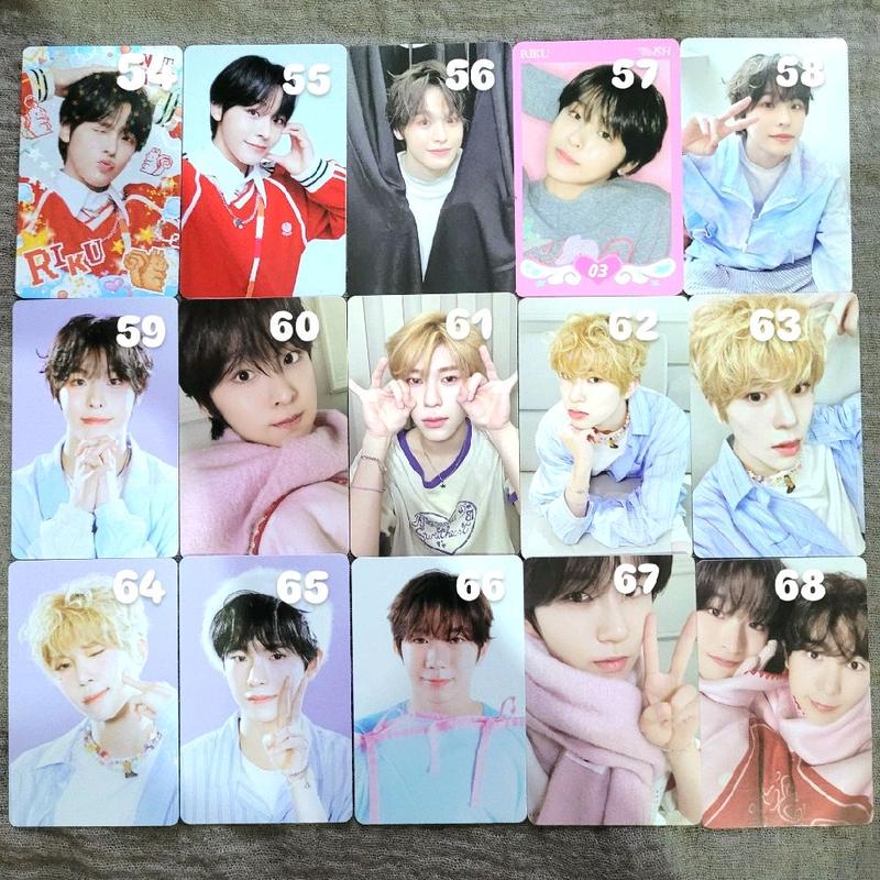 PART II NCT WISH OFFICIAL PHOTOCARD RIKU SAKUYA SION READY STOCK 0