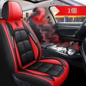 PUレザーのフロントシートカバー、車用シートカバー、セダン・SUV・トラックにユニバーサルフィット、中材なし、高級シートプロテクター、簡単取り付け