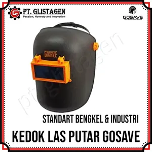 Gosave Kedok Las Putar Topeng Las Helm Las Face shield Welding