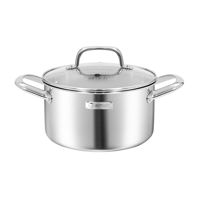  Nồi inox liền khối Elmich Trimax Napoli EL2538IN 