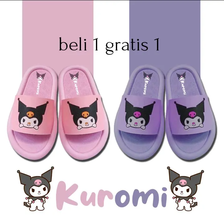sandal selop anak perempuan beli 1 gratis 1