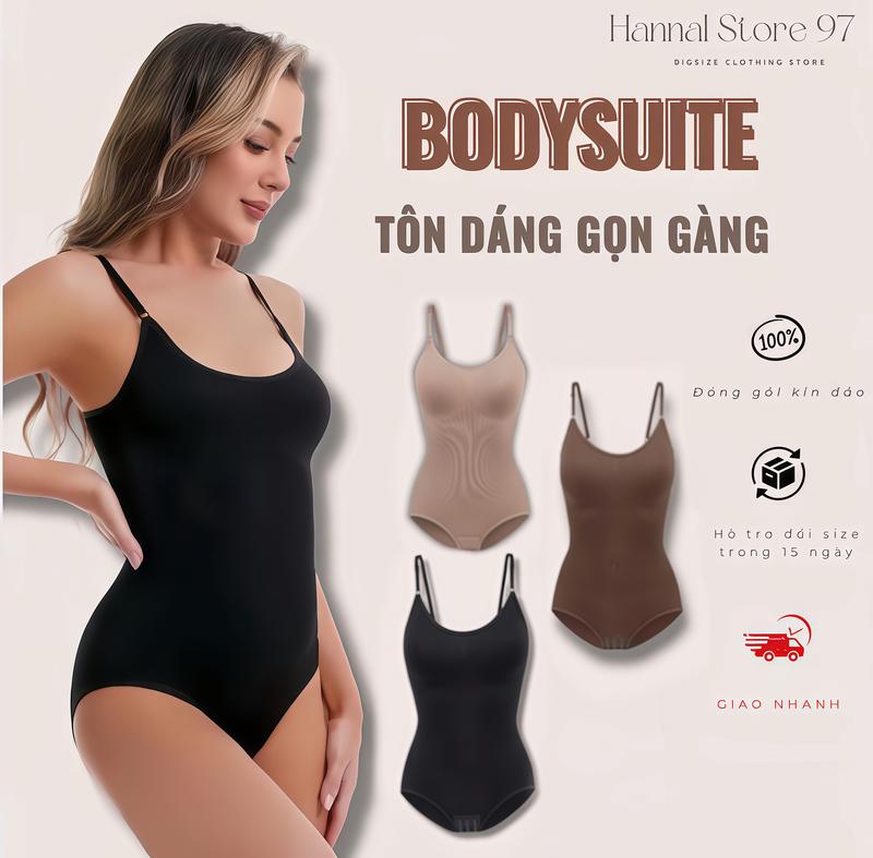 Bodysuit Nữ - Áo Định Hình Body Cho Nữ – Đồ Định Hình Body Bó Sát - JS01 | Hannal Store 97