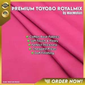 [TOYOBO PREMIUM SERIES] KAIN "KATUN TOYOBO" PER 0,5M BAHAN KEMEJA, GAMIS, BLOUSE, TUNIK