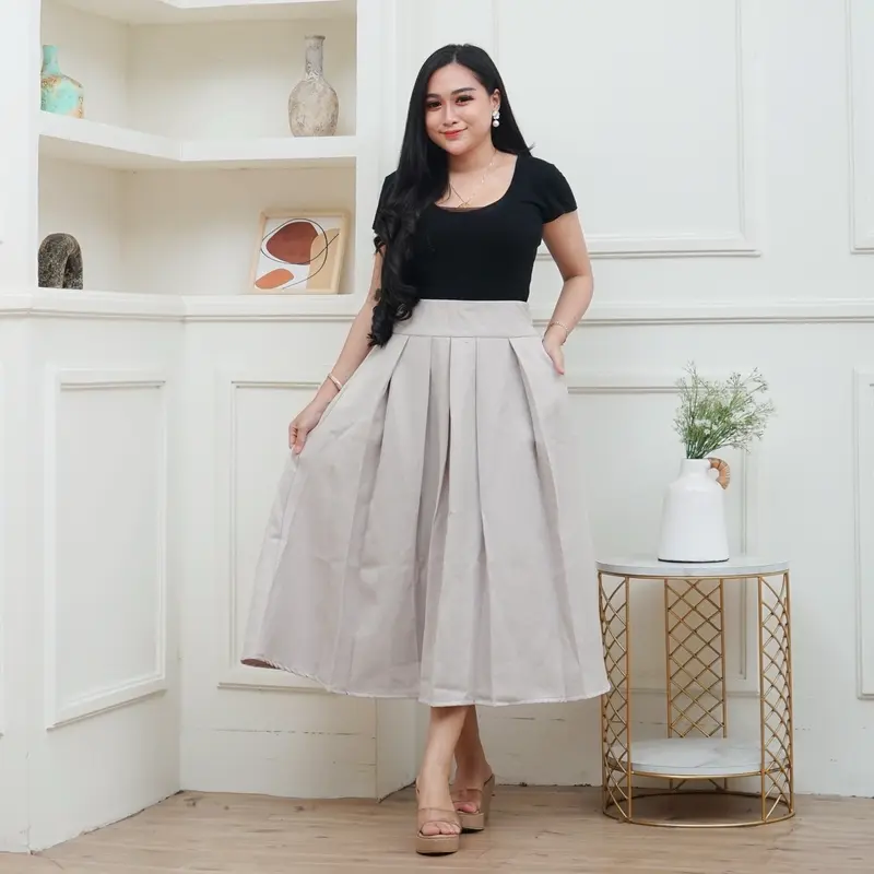 Rok Midi 7/9 Mayung Semi Woll 2