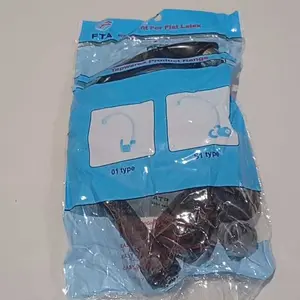 FTA Keran Dapur Angsa Hitam PVC MURAH Mewah Cuci Piring Wastafel Kamar mandi Dapur 27cm x 18cm Filter Air Tahan Karat Elegan Modern