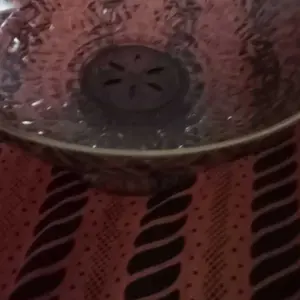 empat KeTranjang buah Besi Nordic metal Fruit Basket Gold Big Size