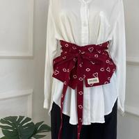 Gambar Delova Wardrobe - OBI BELT Motif Premium Jumputan [JUMBO] [BB<90] - Obi Premium Black dari Delova Wardrobe Kab. Bantul 1 Tokopedia