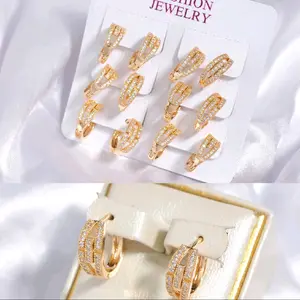 aksesoris anting wanita xuping anti karat