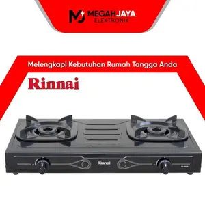 [COD] [EKSKLUSIF CECE KETAR KETIR] RINNAI KOMPOR RI 202S / RI-202S / RI202 S / RI 202 S (2 TUNGKU) GARANSI RESMI