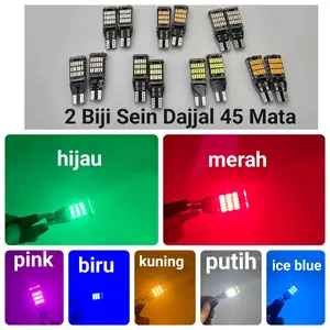 Lampu Sen Dajjal T10 45 Mata - Sein Dajjal 45 Led Variasi Universal