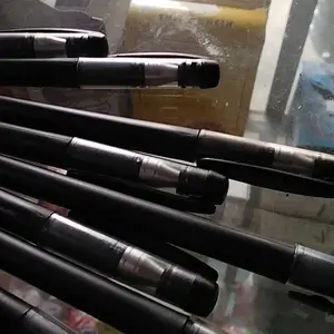 COD 50 PCS Ballpoint Pulpen Bollpoint Perlengkapan Sekolah Kantor Pensil Pena Alat Tulis Memo Stationery Pulpen Gel Hitam Tinta Cair Cepat Kering