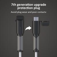 Gambar 【BluewowPenutup pelindung kabel data, melindungi kabel data, kepala data, anti lipat, anti jatuh, tersedia untuk Apple dan Android Cable Charger - AtoC-Black dari BlueWow.3C Kab. Tangerang 5 Tokopedia