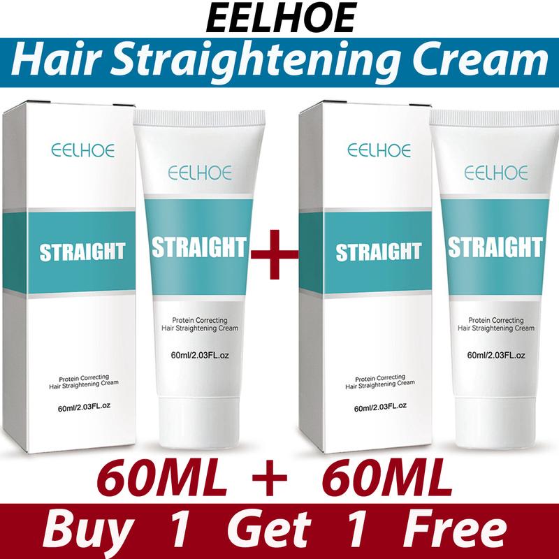 EELHOE-Krim pelurus rambut lurus, krim pembetulan protein untuk ...
