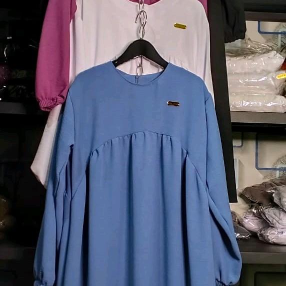 LUNA SET SYARI ANAK//USIA 2-14TH//BAJU SETELAN KERUDUNG  Muslim Nyaman Gamis 2