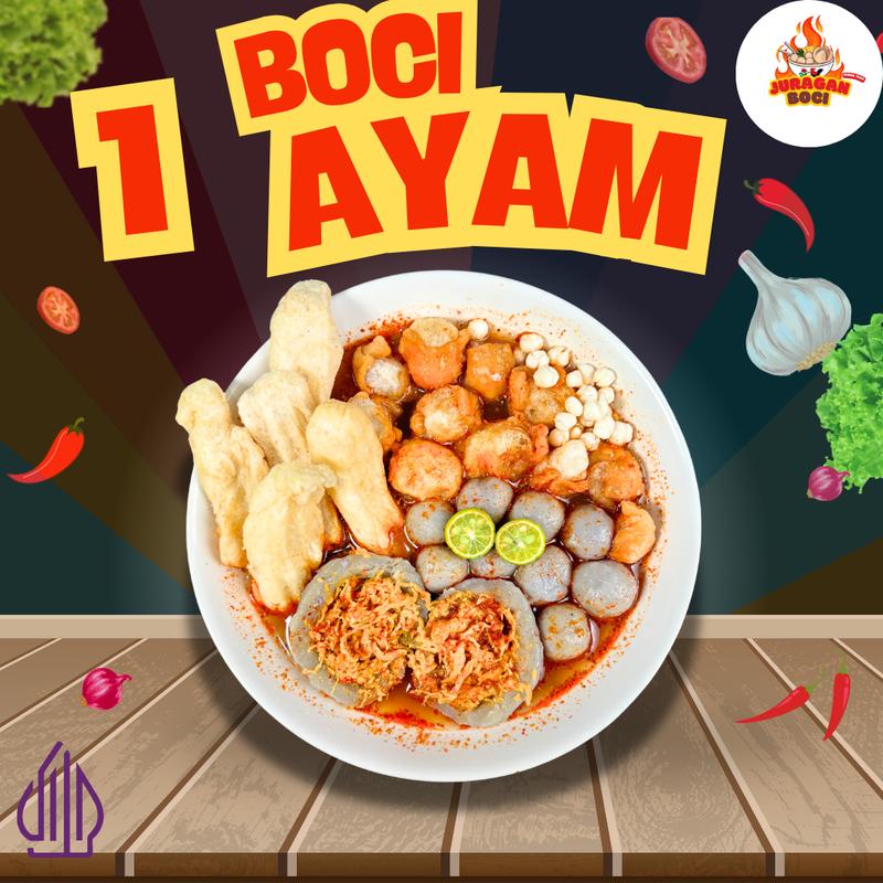 1 BKS BASO ACI AYAM PEDAS JUMBO FOOD PEDAS KALDU INSTAN SIMPLE - Shop ...
