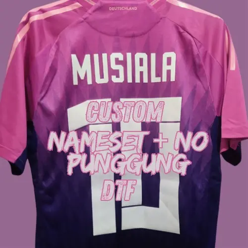 Custom Nameset + No Punggung