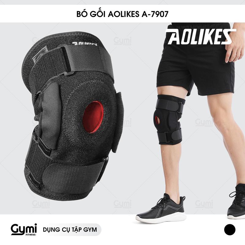 Phụ Kiện Bó Gối Thể Thao Aolikes Sport AL7907,  Băng Bảo Vệ Đầu Gối Tránh Chấn Thương Khi Tập Gym, Chơi Thể Thao