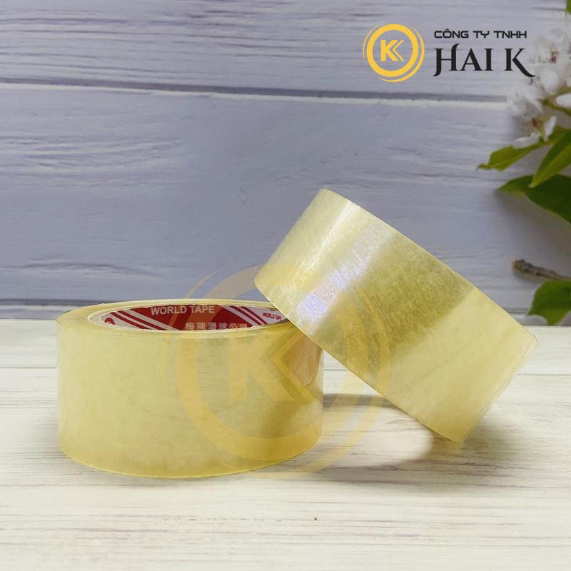 Băng Keo Trong 5F 2F5 Loại 100Ya tốt Dán Thùng Đóng Gói Chắc Chắn Tiện Ích Trong Cuộc Sống 0