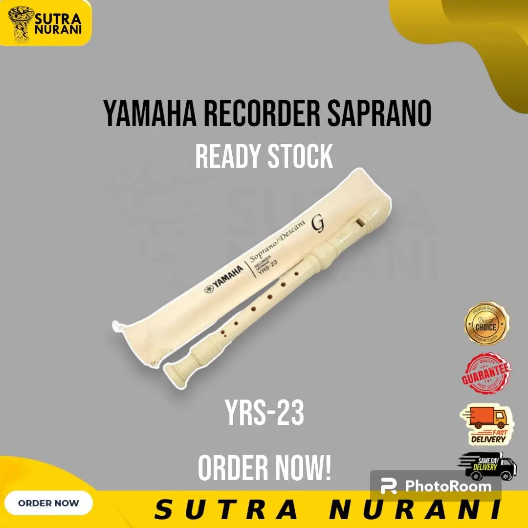 YAMAHA SOPRANO / DESCANT RECORDER YRS23 GERMAN