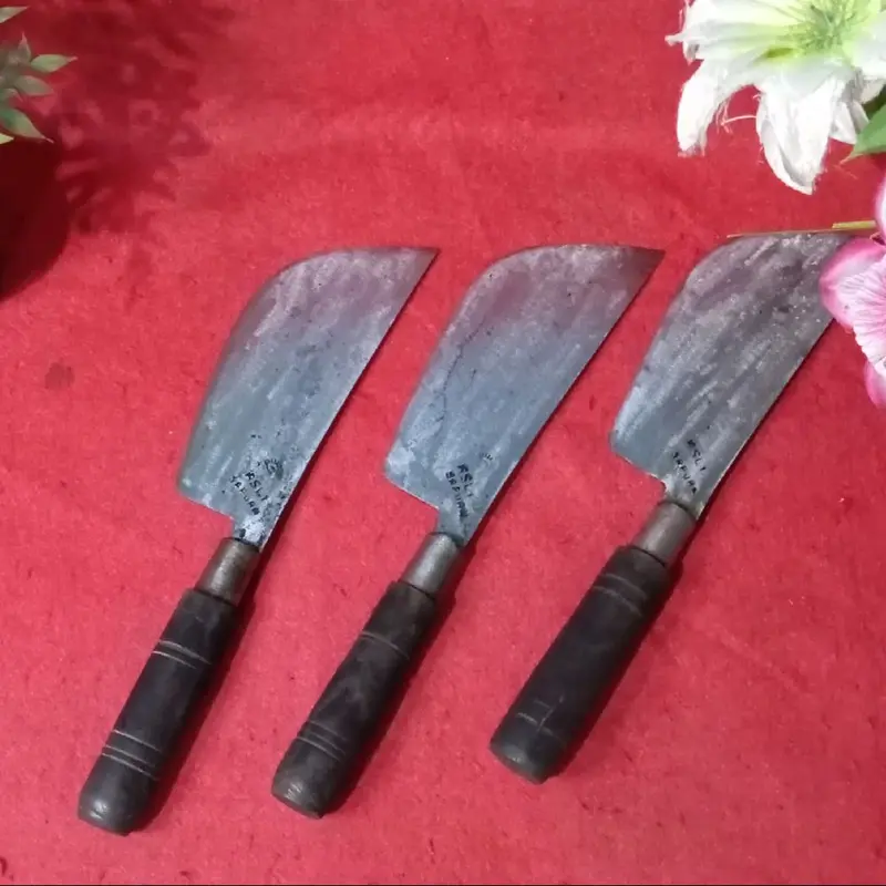 Pisau Cincang daging Baja Per Wilis Cap Sapuan Asli Wonosobo Kitchenware 8