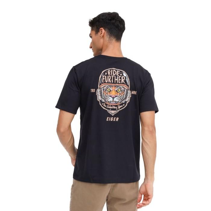 EIGER SUMATERAN TIGER SS TEES -8565 KAOS PENDEK Kerah Sablon 8