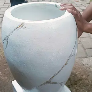 ONGKIR SESUAI APLIKASI tinggal cekout Bak mandi model guci mini finishing coating glossy. Aneka warna