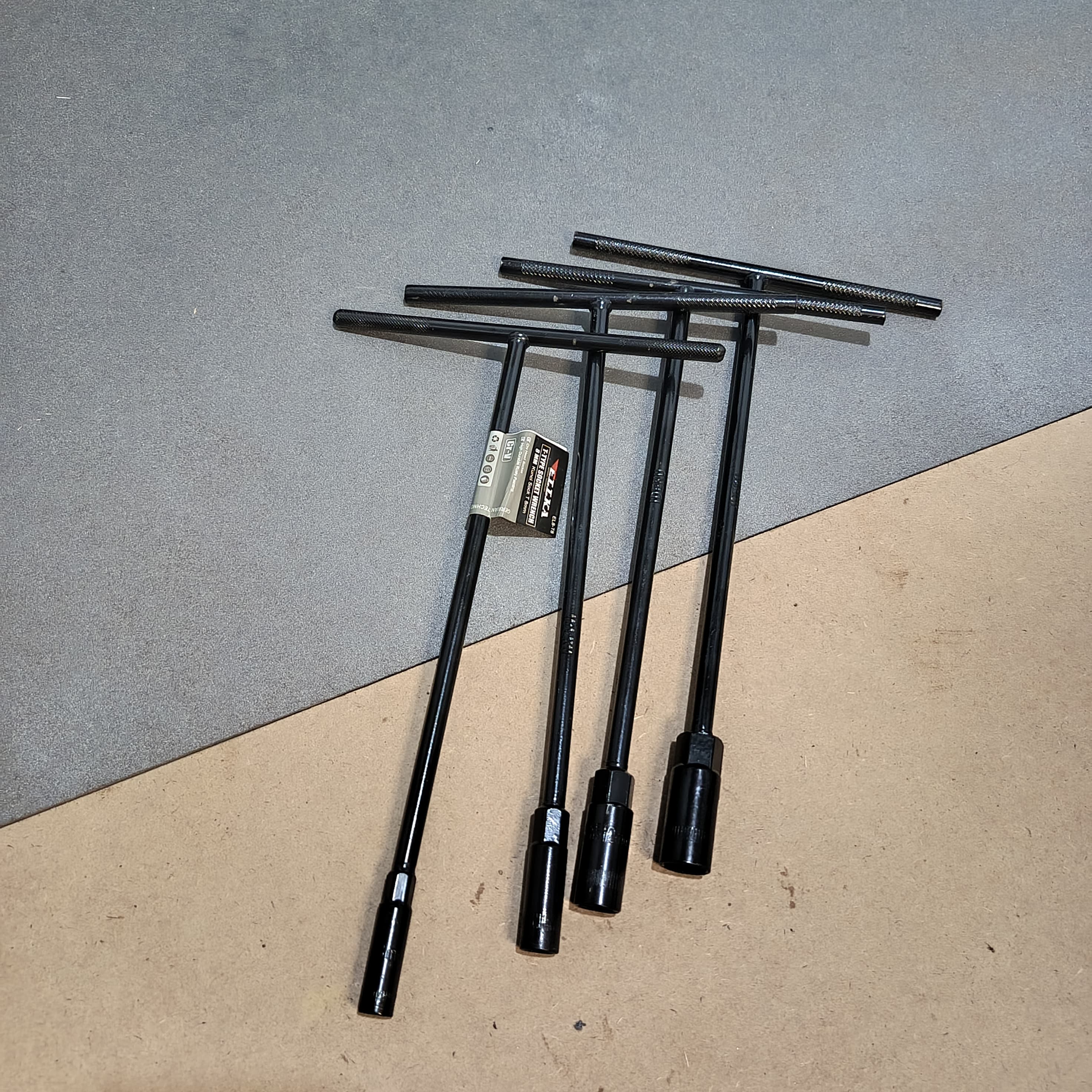 OBRAL !!! 2 Set Tools Kunci Pas / Kunci Sok Shock 10 pcs 8-24mm + Kunci T 4pcs Ukuran 8 10 12 14 mm