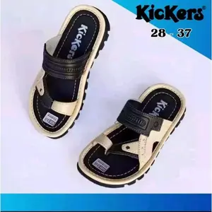 Sandal Anak Laki Laki Kulit Jampit Jempol Usia 3 -15 tahun Sandal Anak Kicres 28-37 Sandal Anak Cowok Lebaran Terbaru