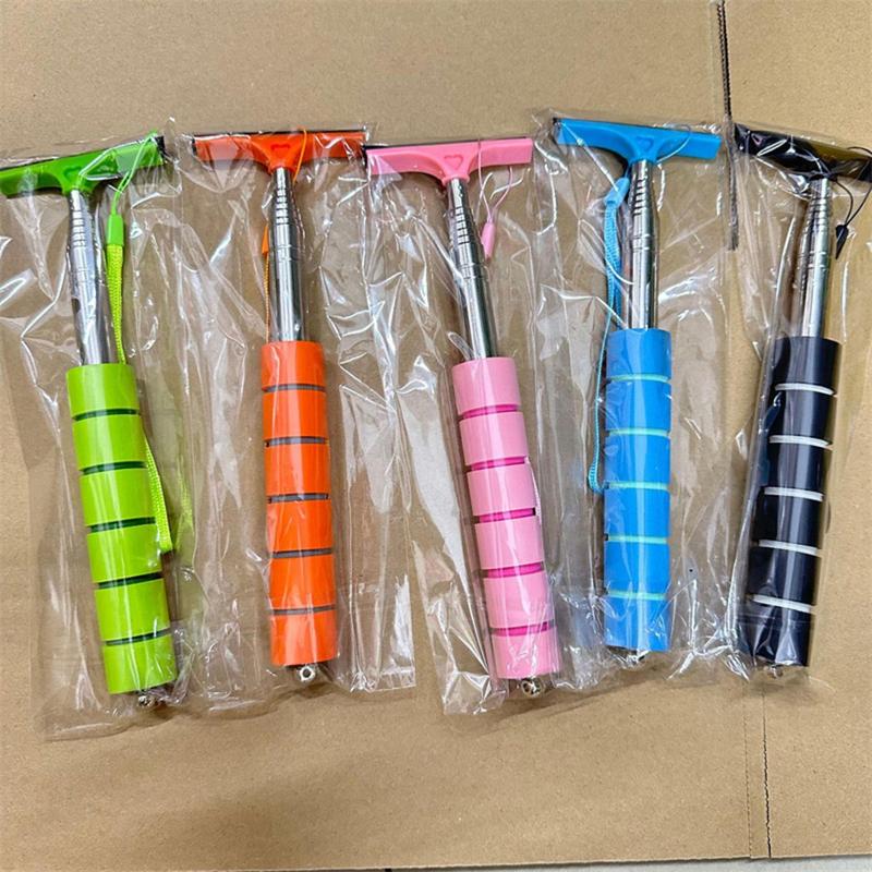 Product Introduction of Car Rearview Mirror Wiper Stainless Steel Telescopic Retractable Layered Brush Head Window Wash Cleaning Brush Handheld Wiper 8