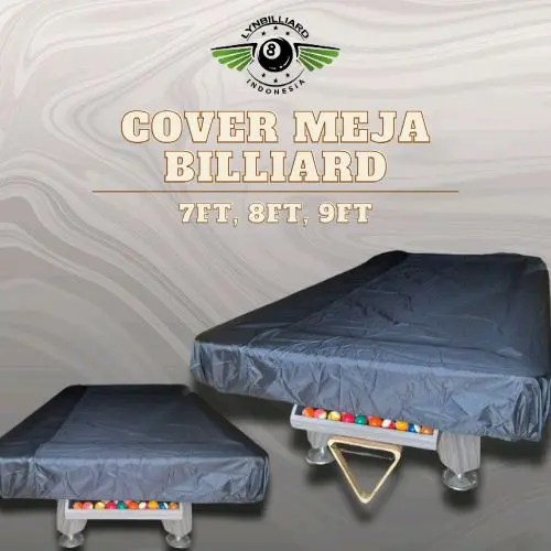 COVER MEJA BILLIARD READY UNTUK MEJA UKURAN 7FT / 8FT / 9FT SUDAH DENGAN TAS COVER PENUTUP MEJA BILLIARD