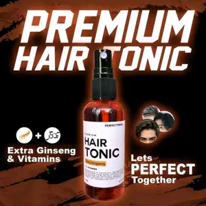 PERAWATAN RAMBUT EXTRA GINGSENG HAIRTONIC Fresh Vitamin dan penumbuh rambut dan meluruskan rambut. Menumbuhkan Kering Rontok minyak produk Red Pemanjang serum