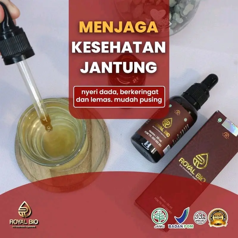 Suplemen Tetes Royal Bio 100% Original Menjaga kesehatan Jantung Dan Hipertensi 2